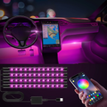 RGB Car Interior Lights – App Control, Music Sync & DIY Colors